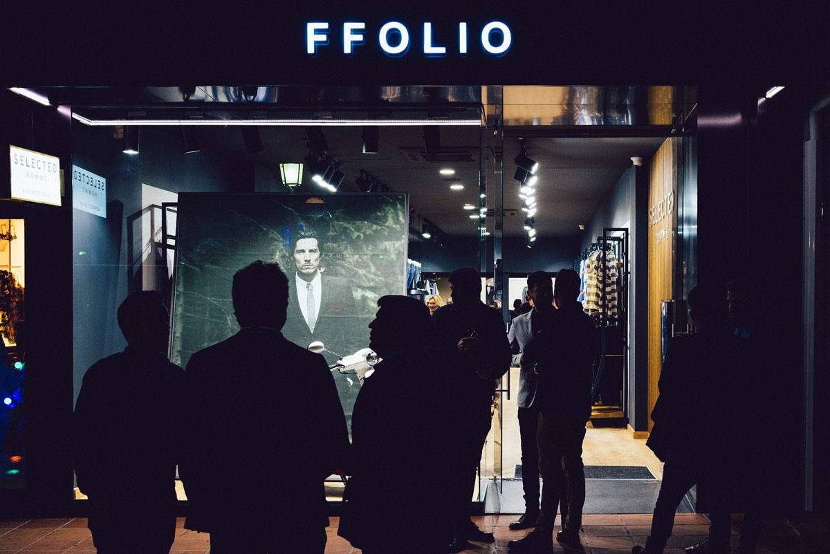 Inauguracion tienda ffolio selected homme puerto banus