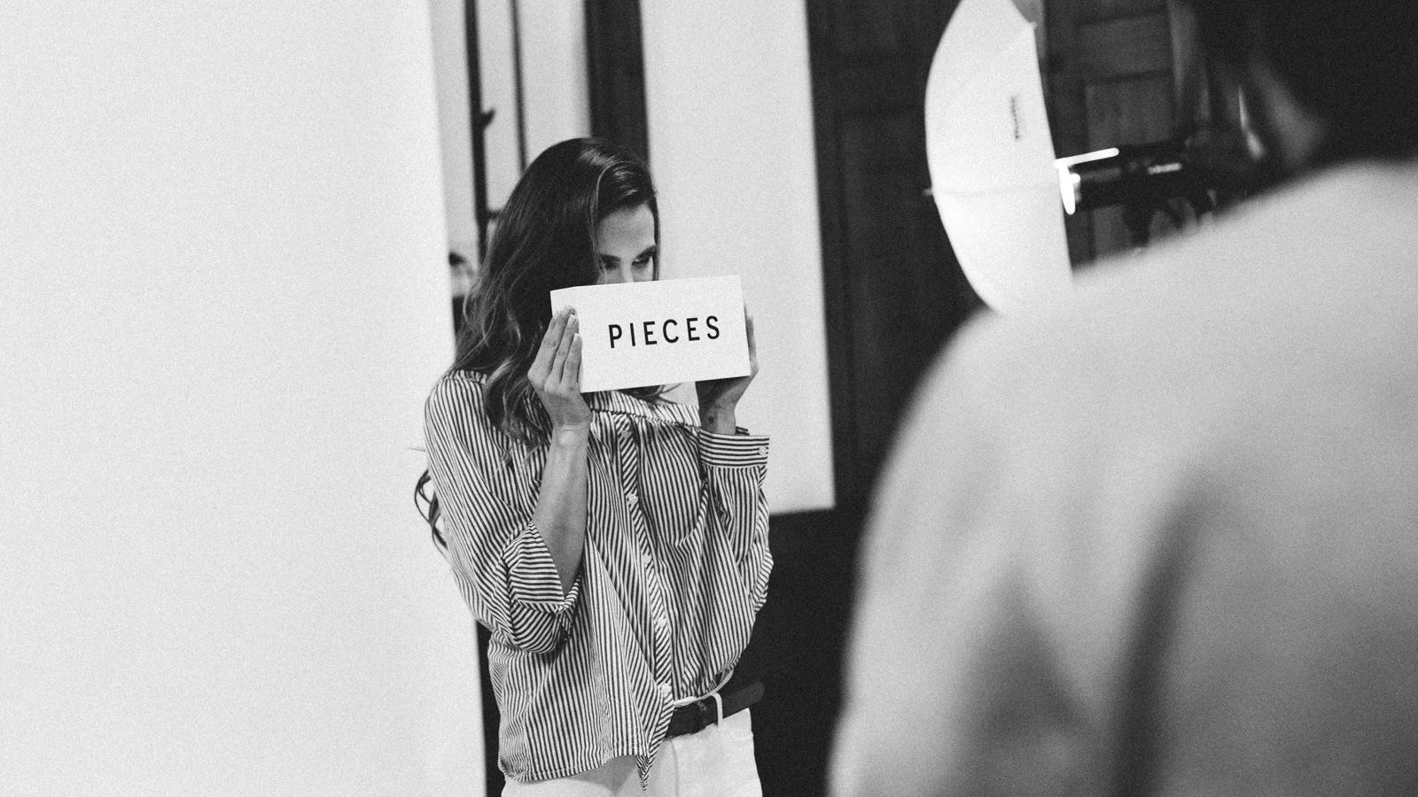 Making of campaña SS17 de la firma PIECES con la actriz Vanesa Romero