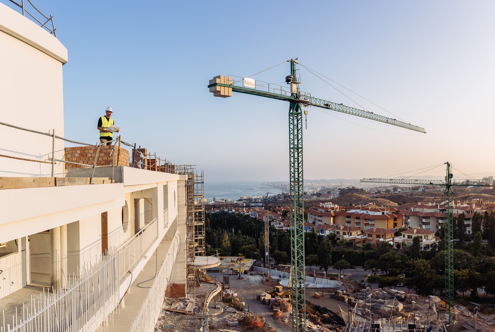 Fotografía corporativa para la constructora de Malaga y Marbella BILBA